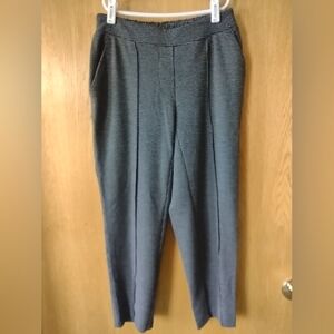 Nine West Black Relaxed Crop Pull-On Pants Size XS